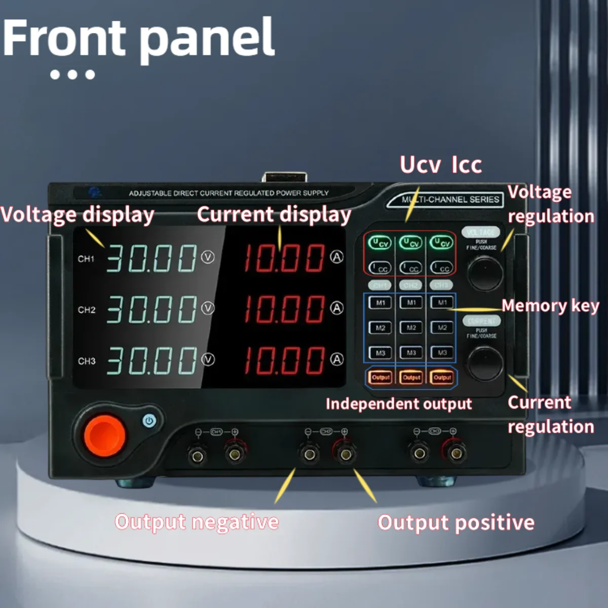 Fonte de Alimentação de Labora - Programmable Dc Power Supply 60V 10A avaliação e preço